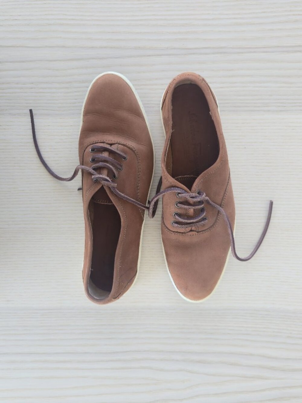 Salvatore Ferragamo Leather Sneakers - Picture 3 of 6